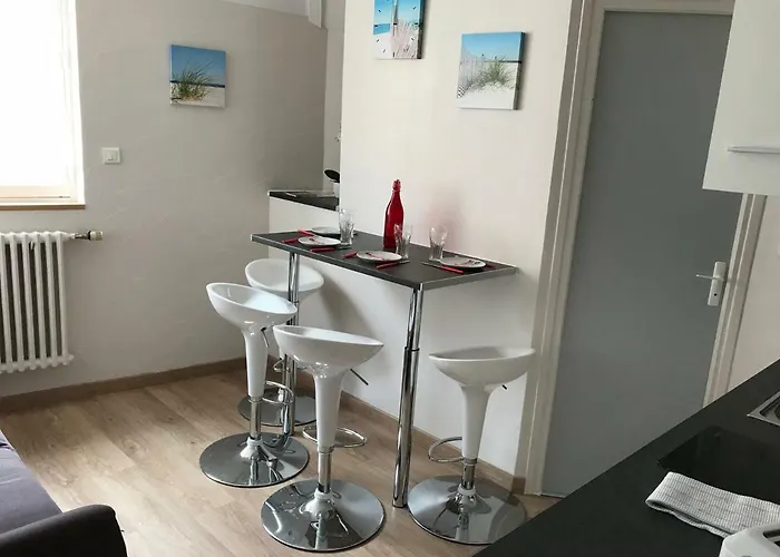 Appartement Lumineux T2 Vieille 3 Pers Parking Gratuit - By La Source D'orfee Boulogne-sur-Mer