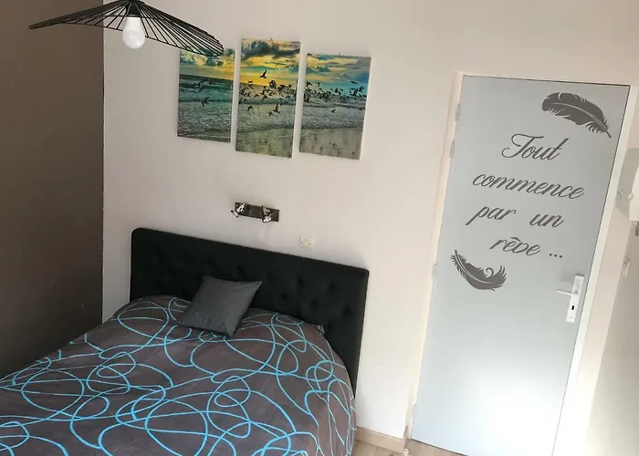 Appartement Lumineux T2 Vieille 3 Pers Parking Gratuit - By La Source D'orfee Boulogne-sur-Mer