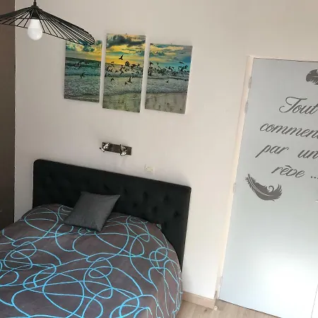 아파트 Lumineux T2 Vieille 3 Pers Parking Gratuit - By La Source D'orfee 볼로뉴쉬르메르